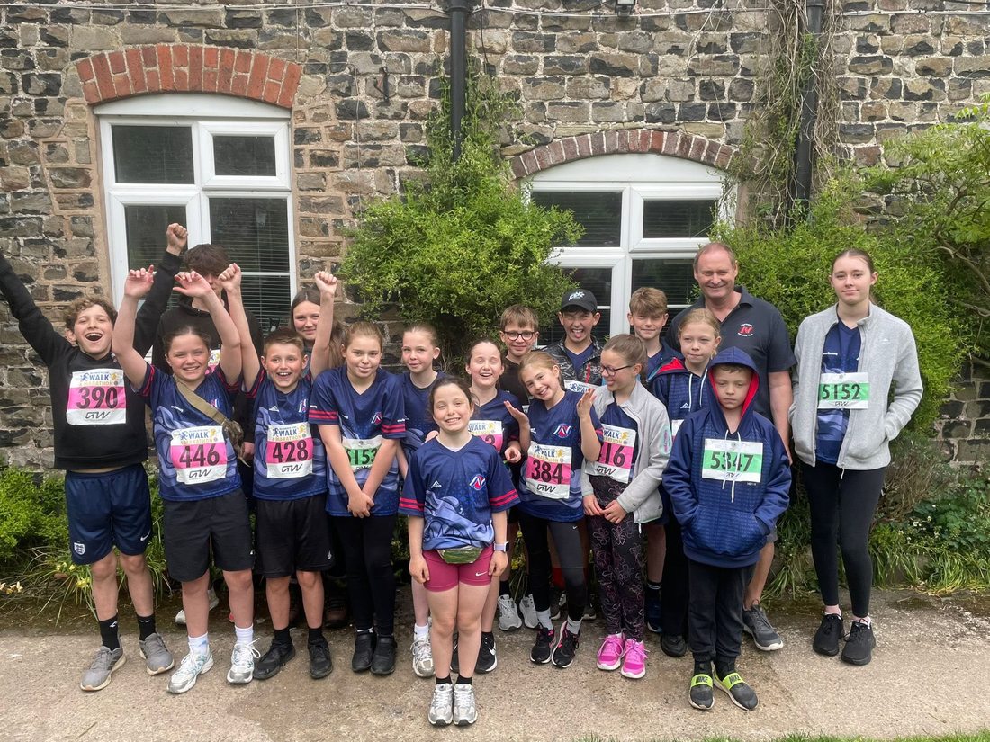Northgate swimmers at the Bridgnorth Walk 2026