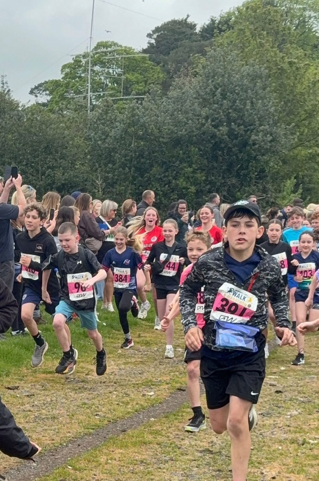 Northgate swimmers at the Bridgnorth Walk 2026