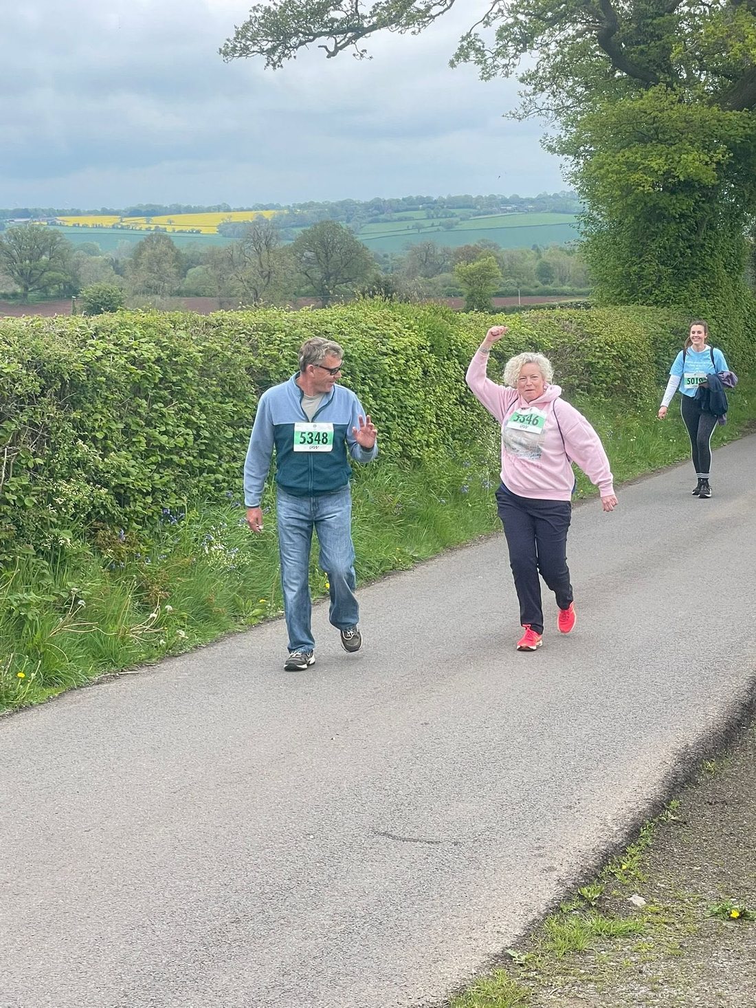 Northgate swimmers at the Bridgnorth Walk 2026