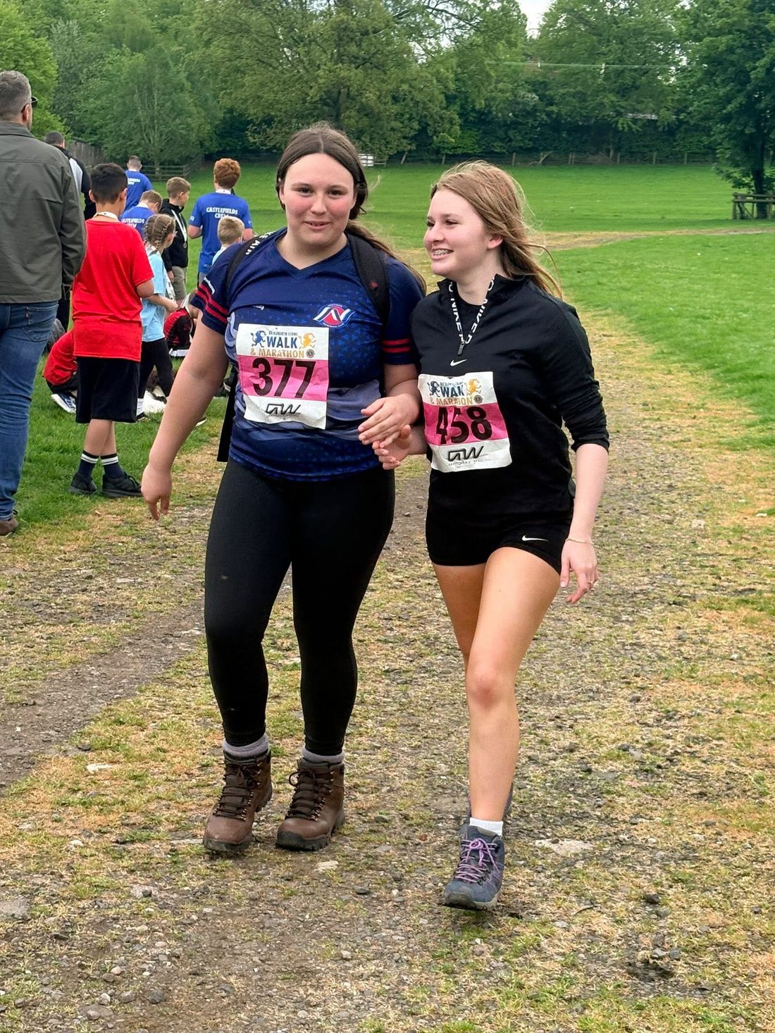 Northgate swimmers at the Bridgnorth Walk 2026