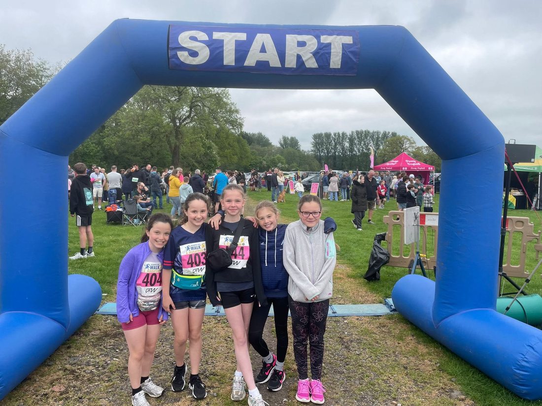 Northgate swimmers at the Bridgnorth Walk 2026