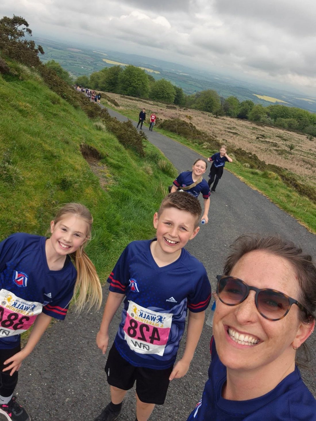 Northgate swimmers at the Bridgnorth Walk 2026