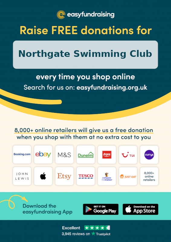Raise free donations for Northgate Swimming Club with easyfundraising