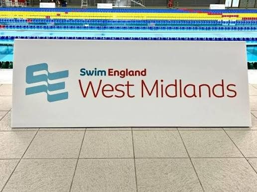 Swim England West Midlands sign at Sandwell Aquatics Centre